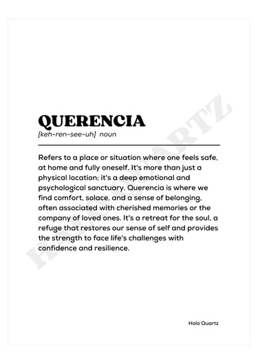 Querencia Halo Quartz